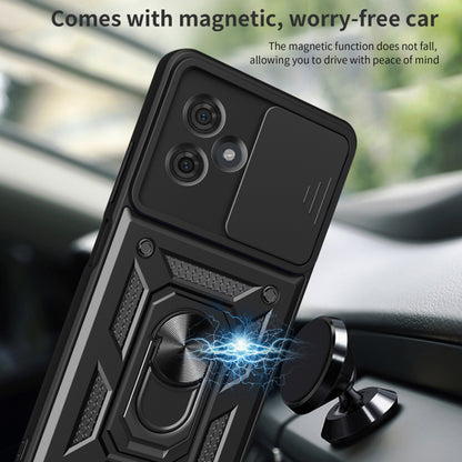 Cover til Motorola Moto G64 / G54 Power Edition, Techsuit, CamShield, Sort