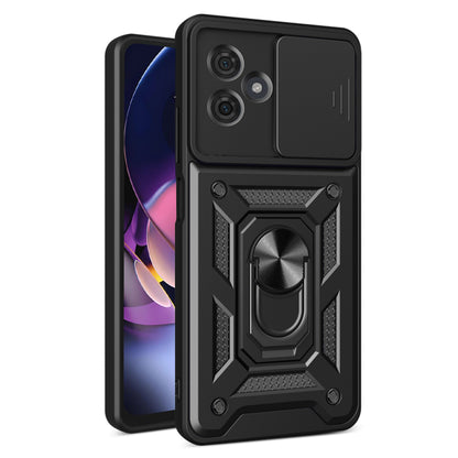 Cover til Motorola Moto G64 / G54 Power Edition, Techsuit, CamShield, Sort