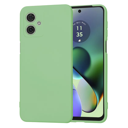 Etui til Motorola Moto G64 / G54 Power Edition, Techsuit, SoftFlex, Lys Grøn