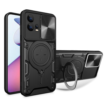 Cover til Motorola Moto G72, Techsuit, CamGuard Pro, Sort