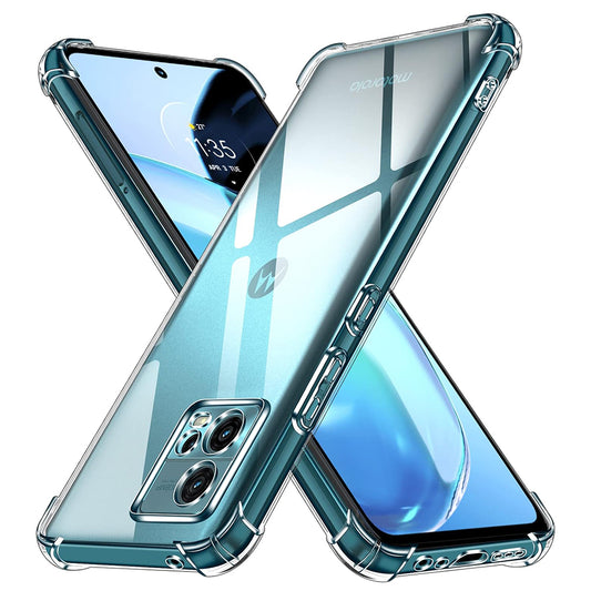 Cover til Motorola Moto G72, Techsuit, Stødabsorberende Klar, Transparent