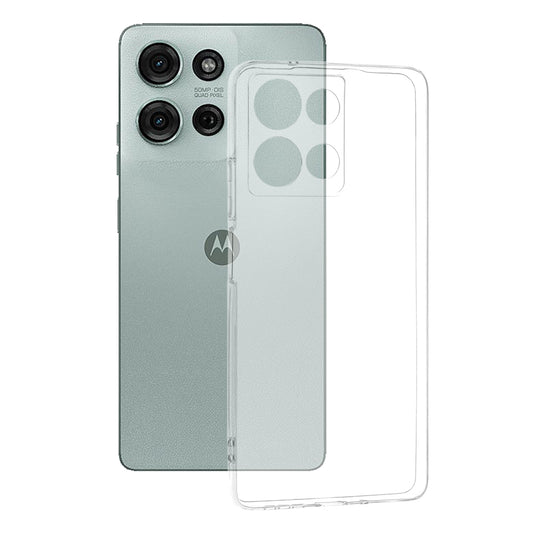 Cover til Motorola Moto G75, Techsuit, Klar, Transparent