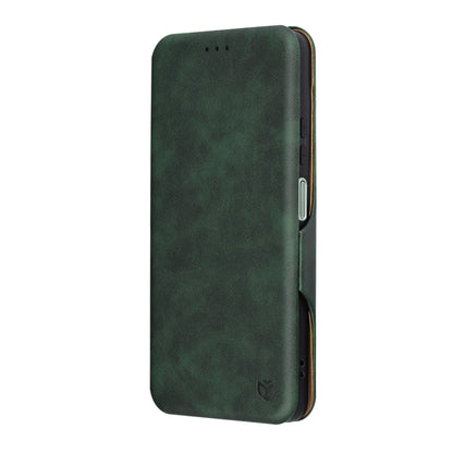 Case for Motorola Moto G75, Techsuit, Safe Wallet Plus, Green