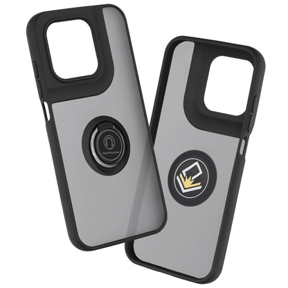 Cover til Motorola Moto G77 / G67, Techsuit, Glinth, Sort