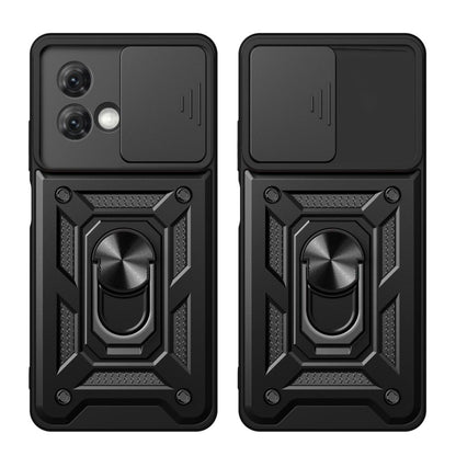 Cover til Motorola Moto G84, Techsuit, CamShield, Sort