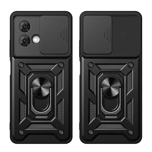 Cover til Motorola Moto G84, Techsuit, CamShield, Sort