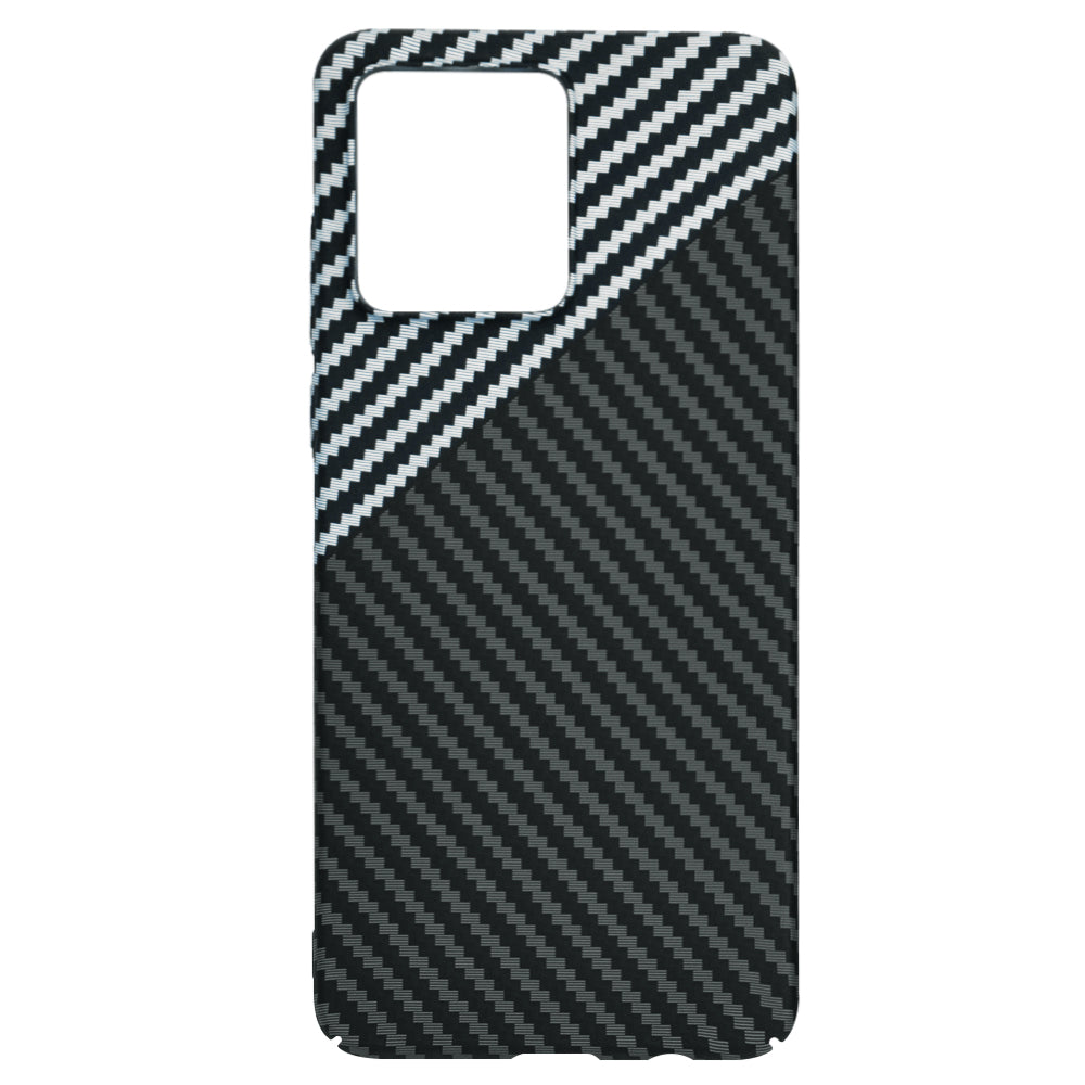 Cover til Motorola Moto G84, Techsuit, Carbonite FiberShell, Sort Grå