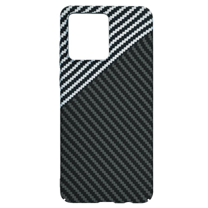 Cover til Motorola Moto G84, Techsuit, Carbonite FiberShell, Sort Grå
