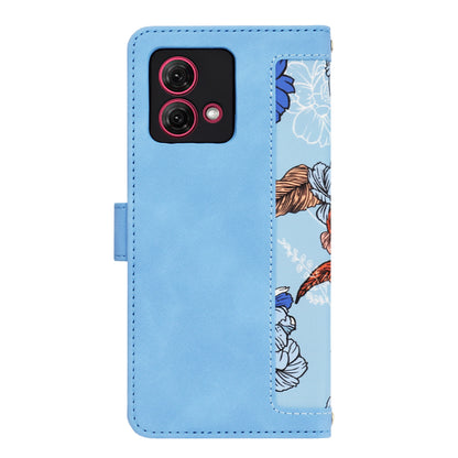Cover til Motorola Moto G84, Techsuit, FlipCraft, Blå