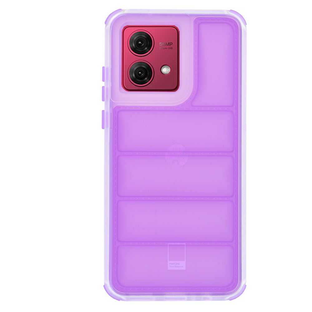 Cover til Motorola Moto G84, Techsuit, Wave Shield, Lilla