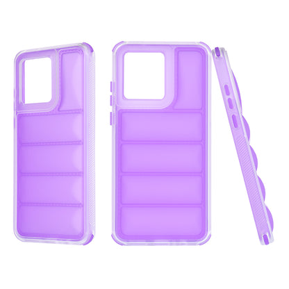 Cover til Motorola Moto G84, Techsuit, Wave Shield, Lilla