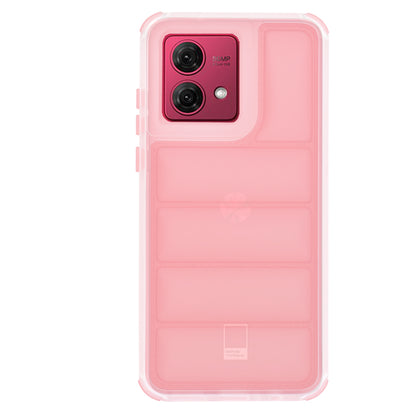 Cover til Motorola Moto G84, Techsuit, Wave Shield, Pink