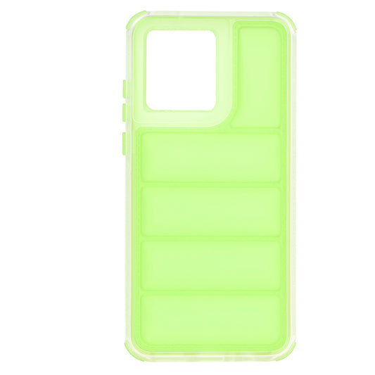 Cover til Motorola Moto G84, Techsuit, Wave Shield, Grøn