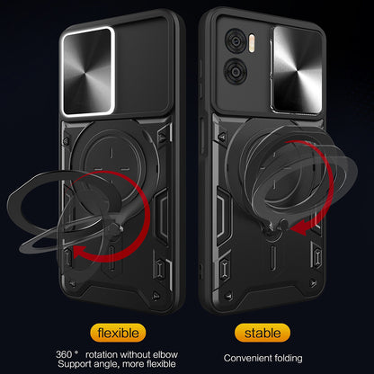 Cover til Motorola Moto G85, Techsuit, CamGuard Pro, Sort