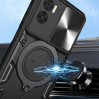 Cover til Motorola Moto G85, Techsuit, CamGuard Pro, Sort