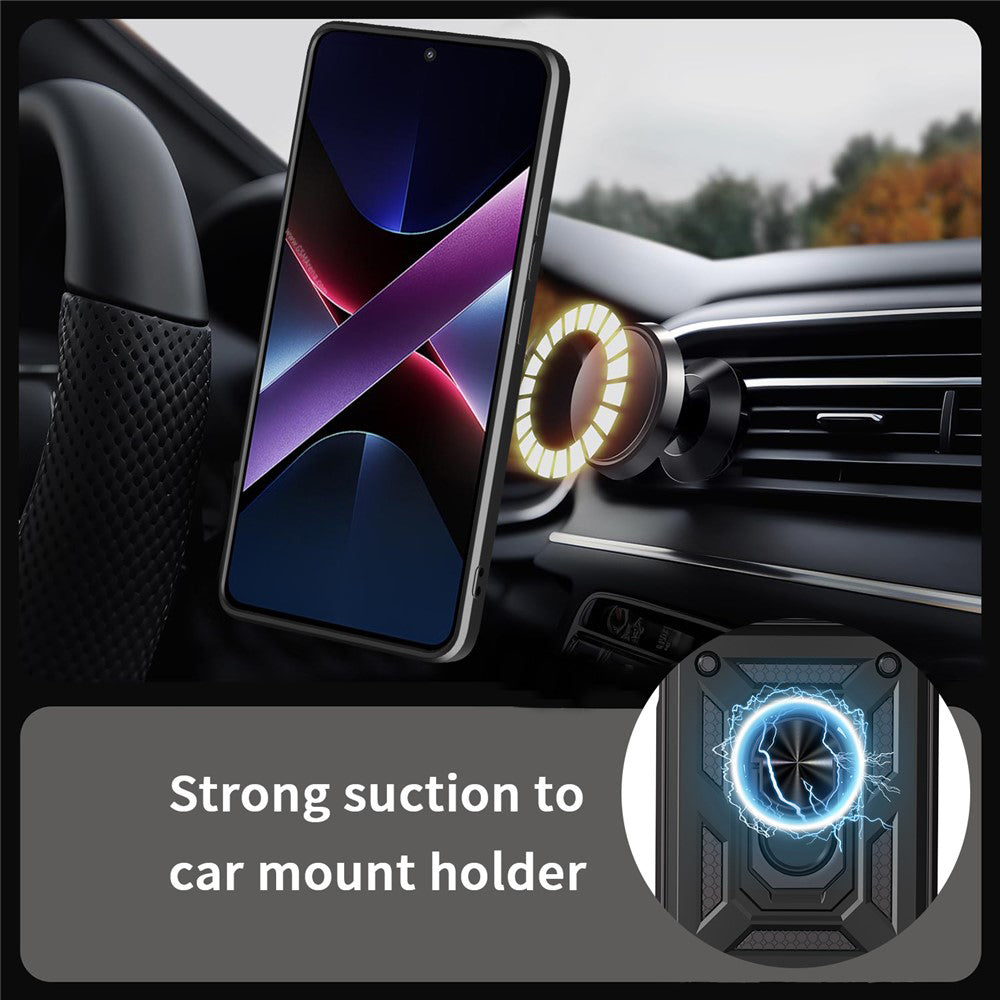 Cover til Motorola Moto G86 Power, Techsuit, CamShield, Sort