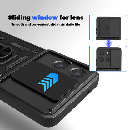 Cover til Motorola Moto G86 Power, Techsuit, CamShield, Sort