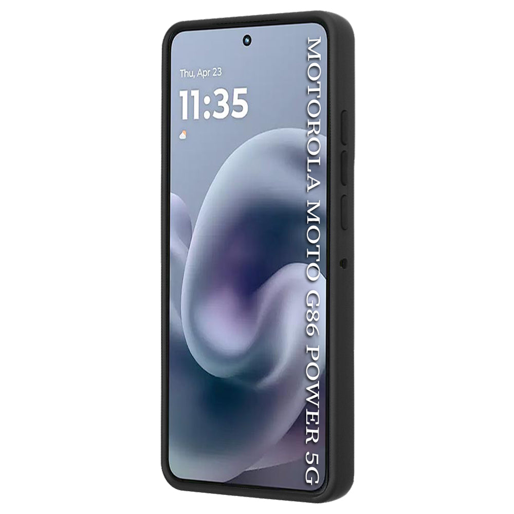 Cover til Motorola Moto G86 Power, Techsuit, Glinth, Sort