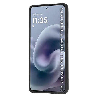 Cover til Motorola Moto G86 Power, Techsuit, SoftFlex, Sort