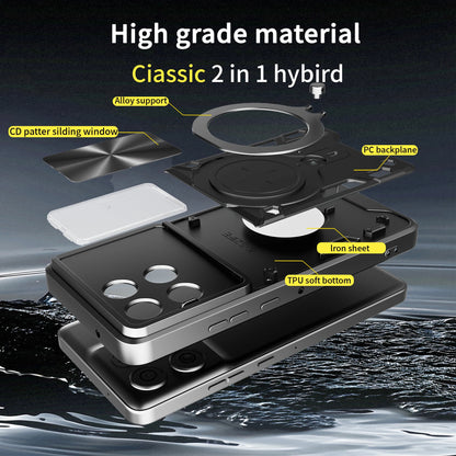 Etui til Motorola Moto G86, Techsuit, CamGuard Pro, Blå