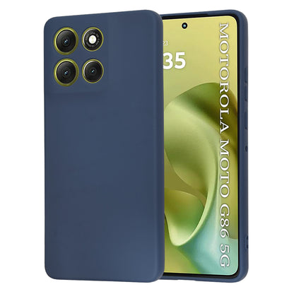 Cover til Motorola Moto G86, Techsuit, SoftFlex, Mørkeblå