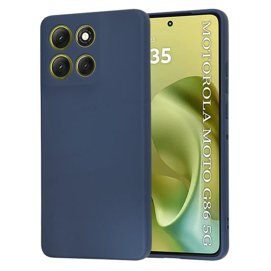 Cover til Motorola Moto G86, Techsuit, SoftFlex, Mørkeblå