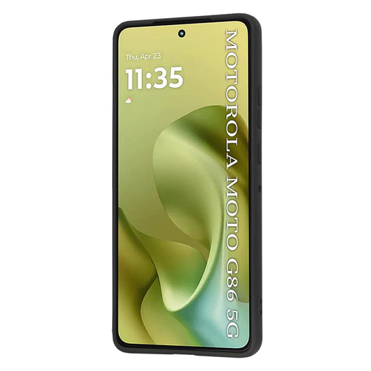 Cover til Motorola Moto G86, Techsuit, SoftFlex, Sort