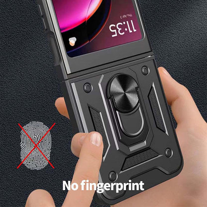Cover til Motorola Razr 60 / Razr 50, Techsuit, CamShield, Sort