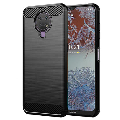 Cover til Nokia G10 / G20, Techsuit, Carbon, Sort