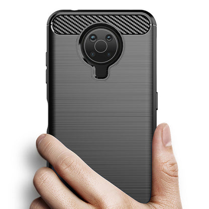 Cover til Nokia G10 / G20, Techsuit, Carbon, Sort