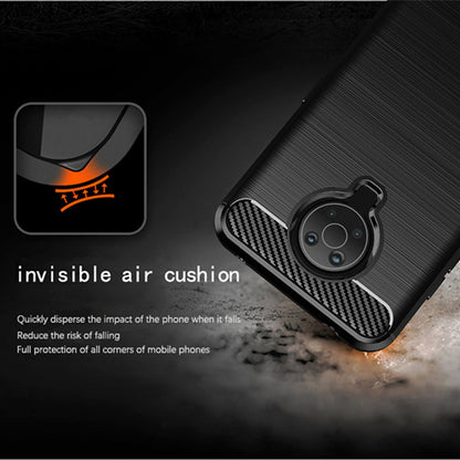 Cover til Nokia G10 / G20, Techsuit, Carbon, Sort