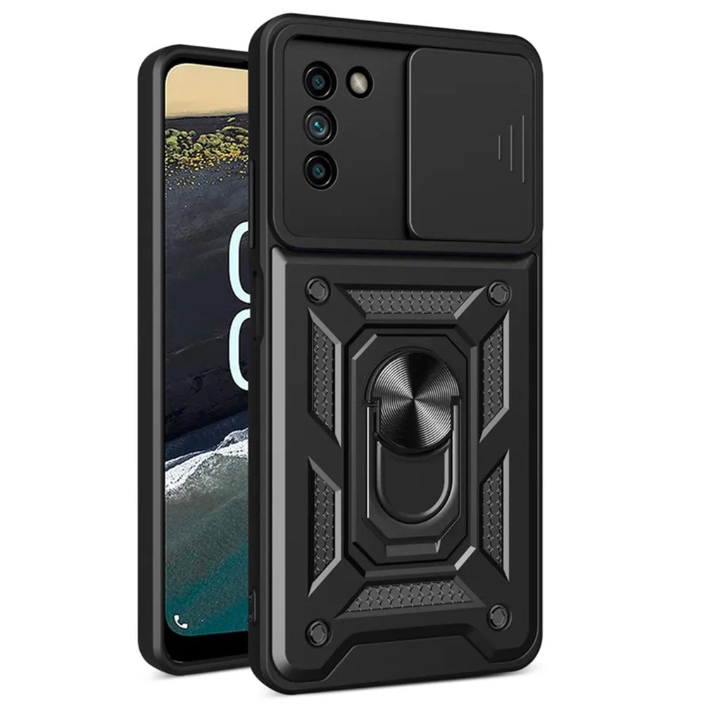 Cover til Nokia G21 / G11, Techsuit, CamShield, Sort