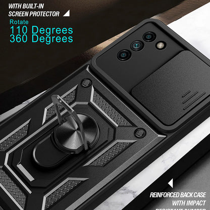 Cover til Nokia G21 / G11, Techsuit, CamShield, Sort