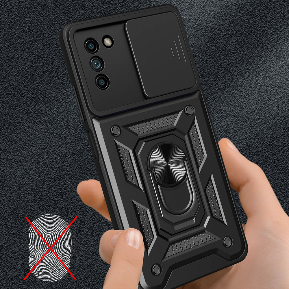 Cover til Nokia G21 / G11, Techsuit, CamShield, Sort