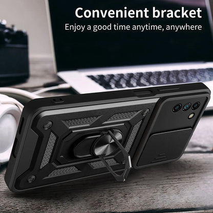 Cover til Nokia G21 / G11, Techsuit, CamShield, Sort