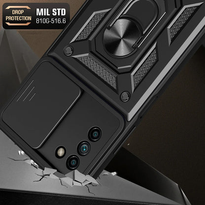 Cover til Nokia G21 / G11, Techsuit, CamShield, Sort