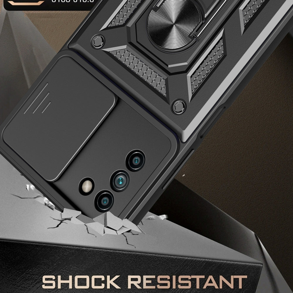 Case for Nokia G22, Techsuit, CamShield, Black