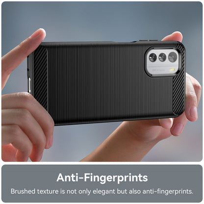 Cover til Nokia G42, Techsuit, Carbon, Sort