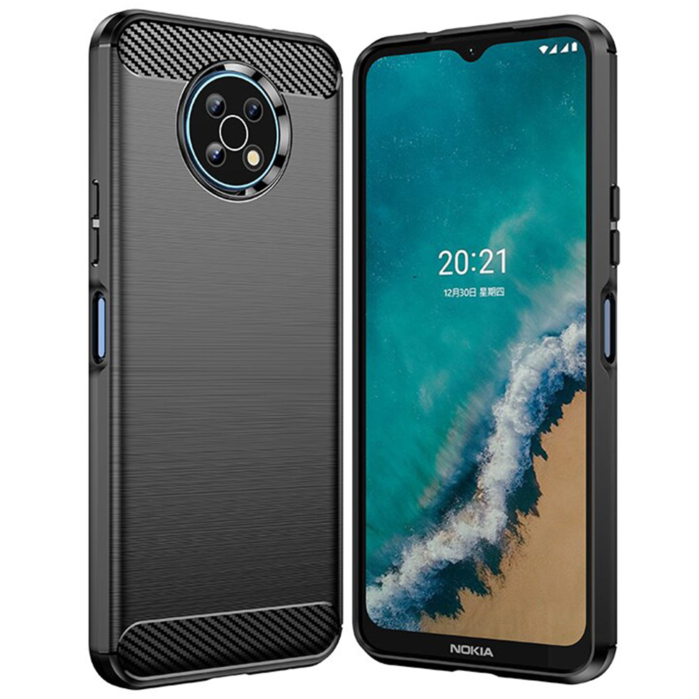Cover til Nokia G50, Techsuit, Carbon, Sort