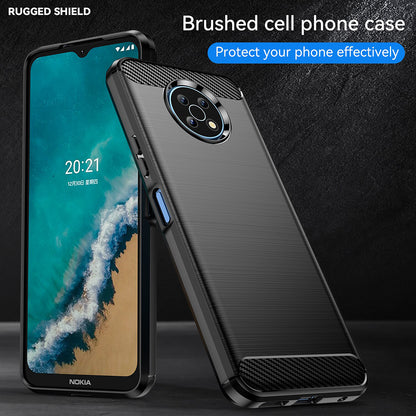 Cover til Nokia G50, Techsuit, Carbon, Sort