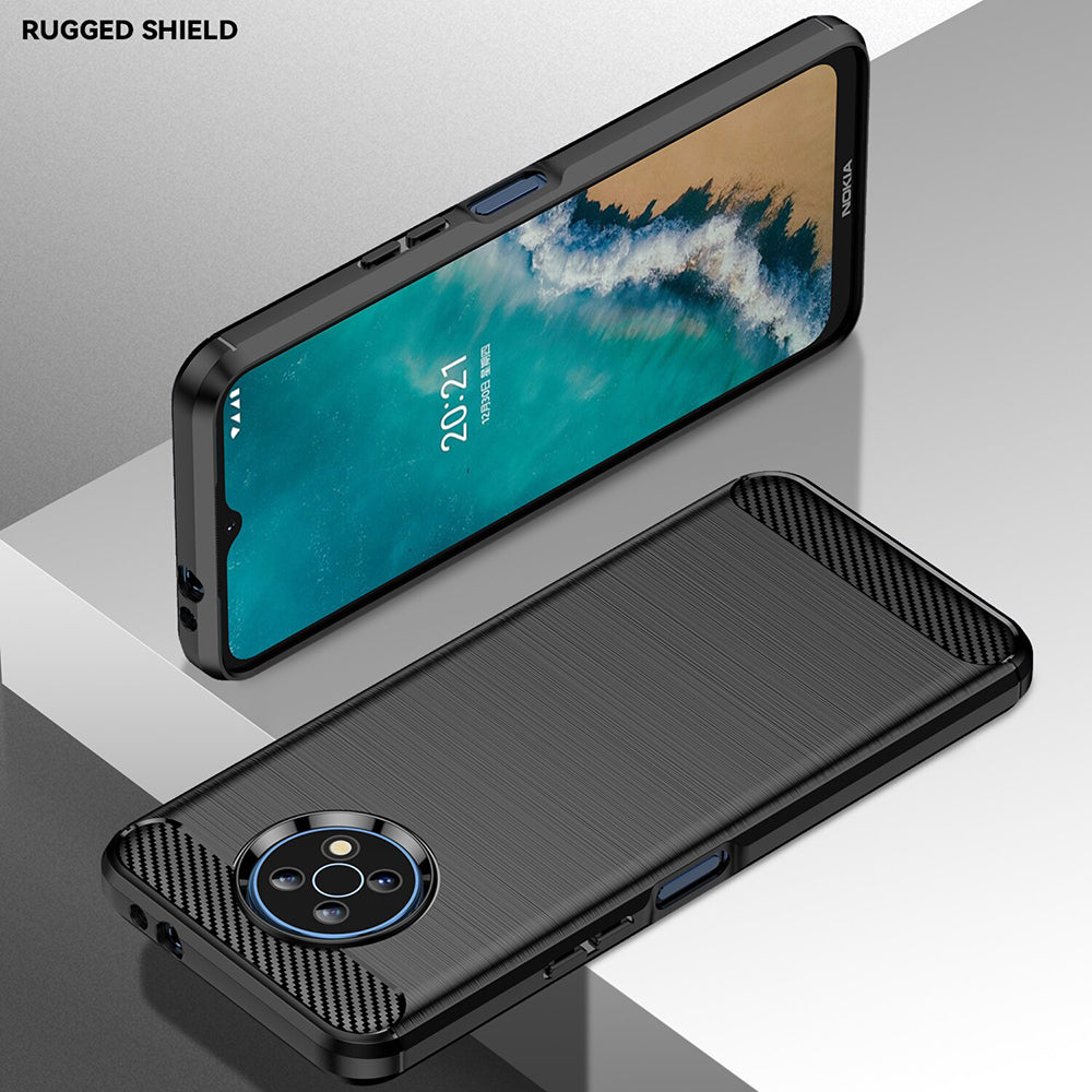 Cover til Nokia G50, Techsuit, Carbon, Sort