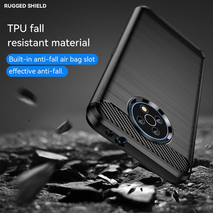 Cover til Nokia G50, Techsuit, Carbon, Sort