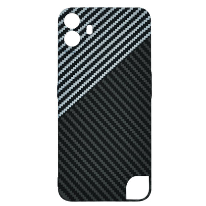 Cover til Nothing CMF Phone 1, Techsuit, Carbonite FiberShell, Sort Grå