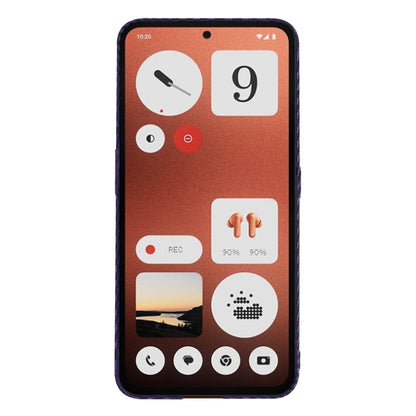 Cover til Nothing CMF Phone 1, Techsuit, Carbonite FiberShell, Lilla