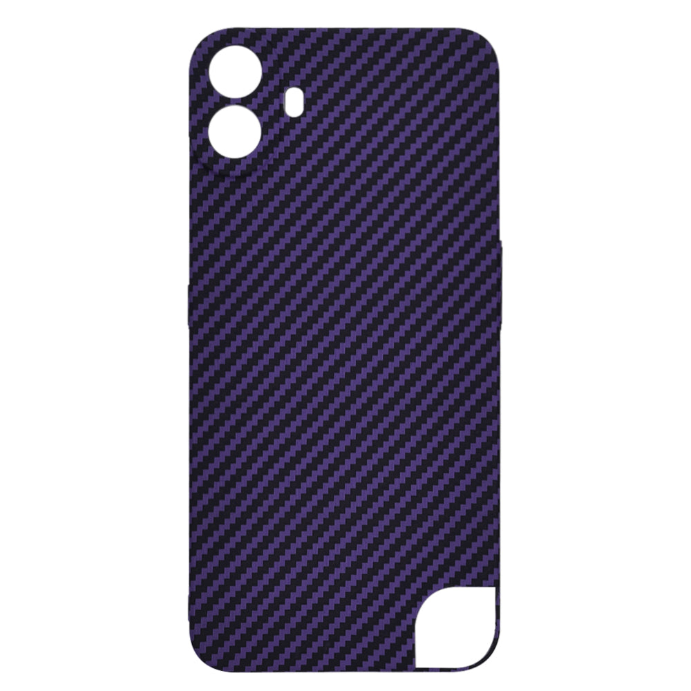 Cover til Nothing CMF Phone 1, Techsuit, Carbonite FiberShell, Lilla