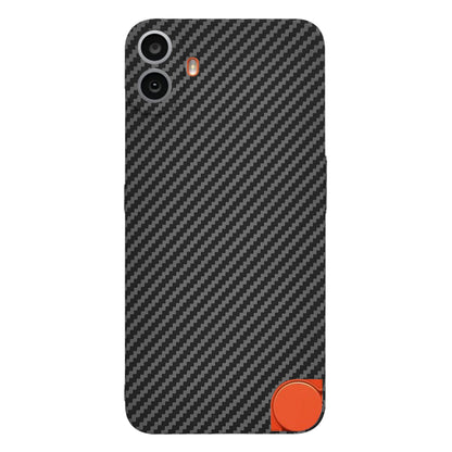 Cover til Nothing CMF Phone 1, Techsuit, Carbonite FiberShell, Sort
