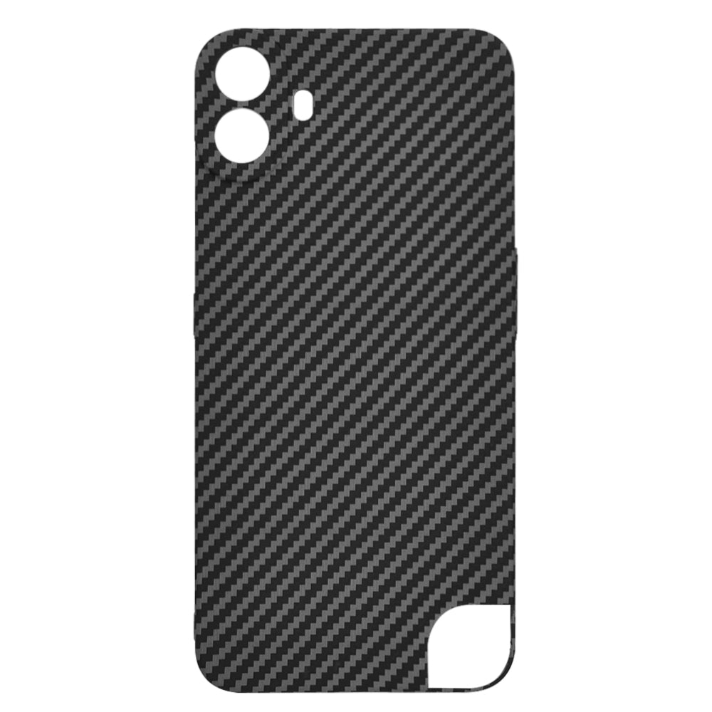 Cover til Nothing CMF Phone 1, Techsuit, Carbonite FiberShell, Sort