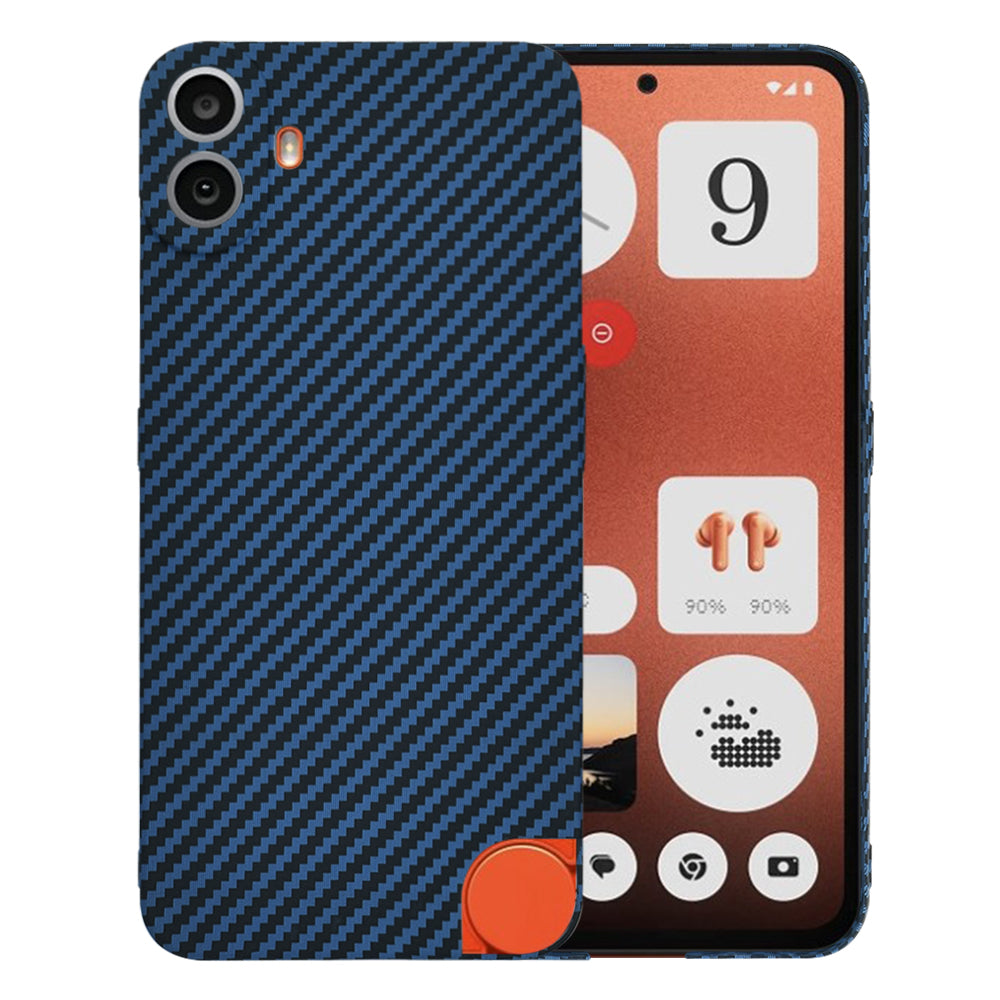 Cover til Nothing CMF Phone 1, Techsuit, Carbonite FiberShell, Turkis