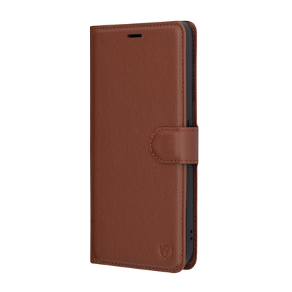 Cover til Nothing CMF Phone 1, Techsuit, Leather Folio, Brun