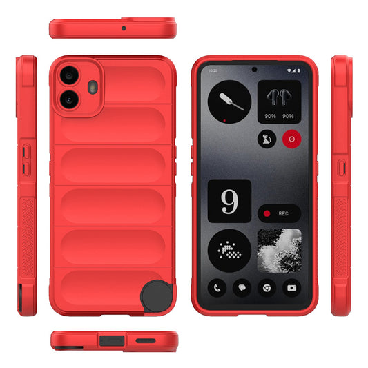 Cover til Nothing CMF Phone 1, Techsuit, Magic Shield, Rød
